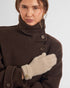 Katie Loxton Taupe Boxed Soft Knit Gloves