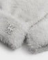 Katie Loxton Pale Grey Boxed Soft Knit Gloves