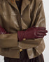 Katie Loxton Cherry Woven Boxed Faux Leather Gloves