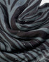 Katie Loxton Navy & Black Sebra Stripe Printed Studded Scarf