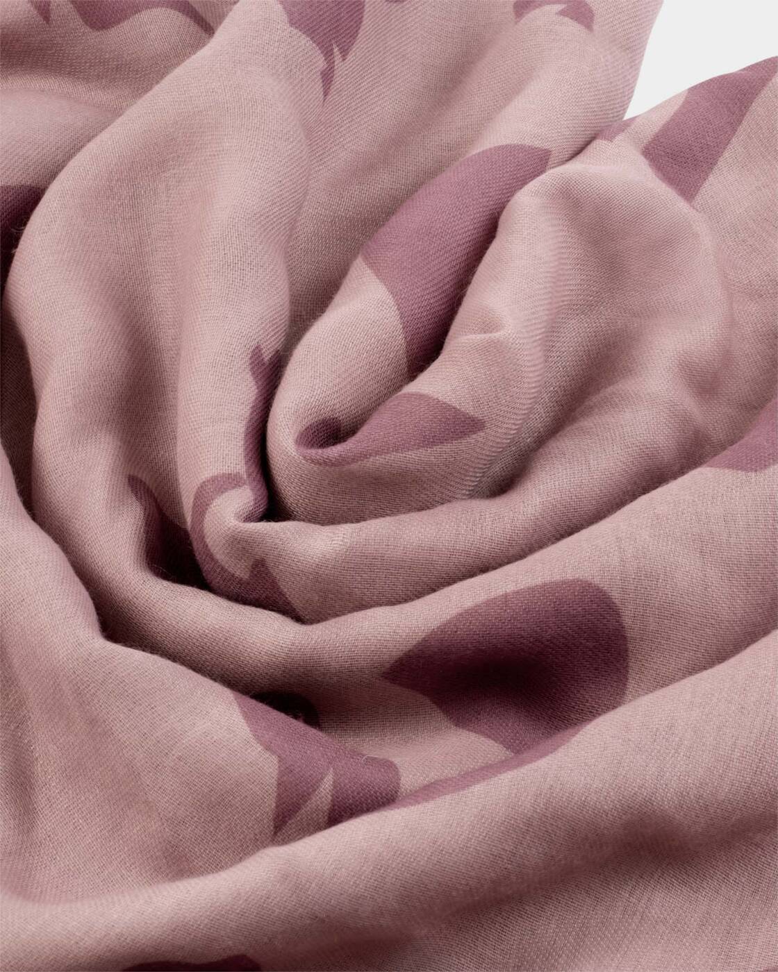Katie Loxton Light & Dusty Pink Large Leopard Printed Scarf