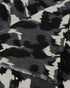 Katie Loxton Grey Black White Brush Stroke Leopard Printed Scarf