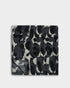 Katie Loxton Grey Black White Brush Stroke Leopard Printed Scarf
