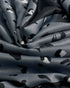 Katie Loxton Black & Blue Small Leopard Satin Multiway Scarf