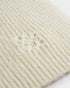 Katie Loxton Off White & Taupe Logo Appliqué Scarf