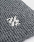 Katie Loxton Charcoal & Pastel Grey Logo Appliqué Scarf