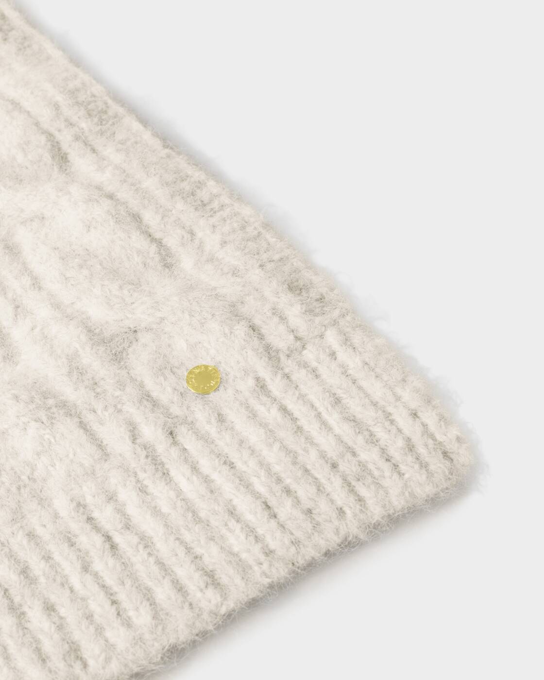 Katie Loxton Crème Cable Knit Scarf