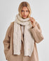 Katie Loxton Crème Cable Knit Scarf