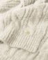 Katie Loxton Crème Cable Knit Scarf