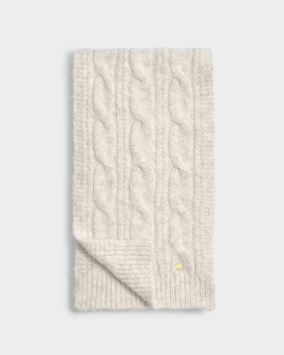 Katie Loxton Crème Cable Knit Scarf