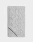 Katie Loxton Light Grey Cable Knit Scarf