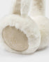 Katie Loxton Taupe & Cream Faux Suede Earmuffs