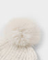 Katie Loxton Crème Sequin Soft Knit Hat