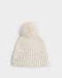 Katie Loxton Crème Sequin Soft Knit Hat