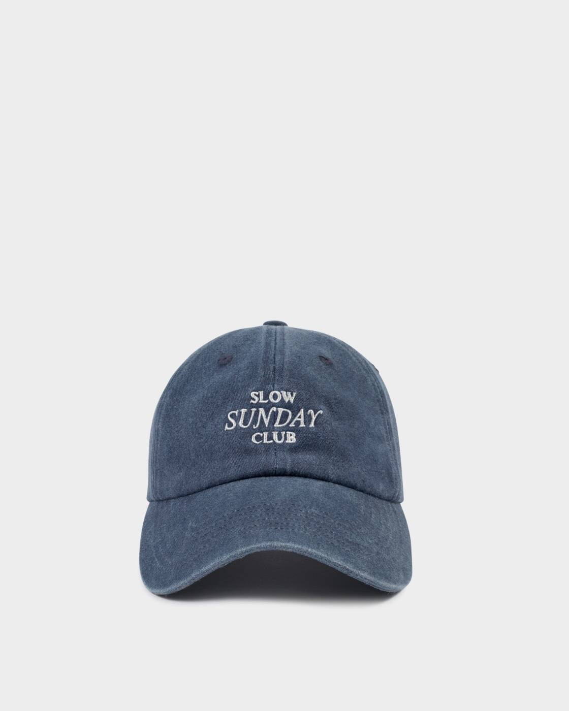 Katie Loxton Navy Slow Sunday Club Embroidered Cap
