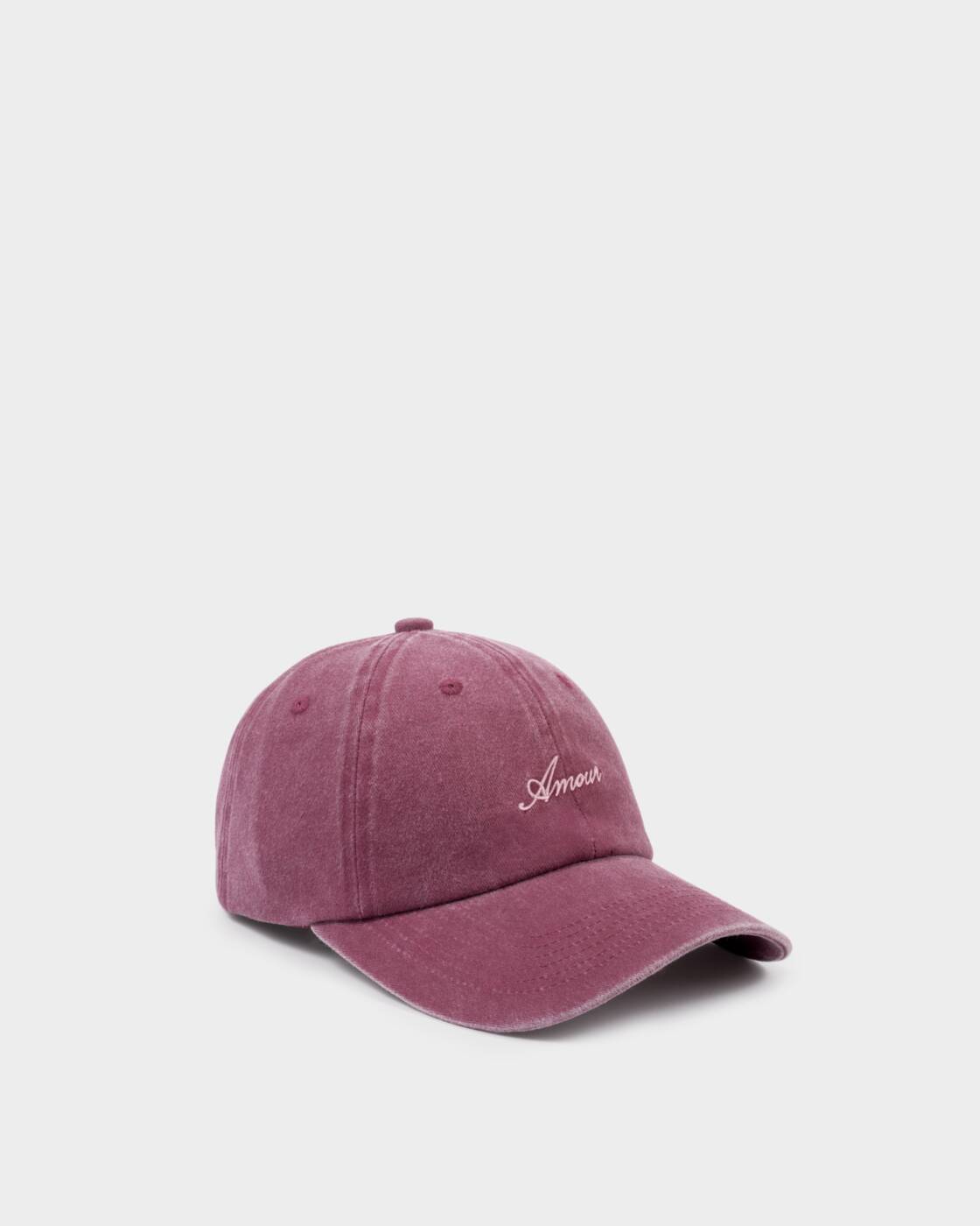 Katie Loxton Red Amour Embroidered Cap