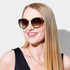 Katie Loxton Tortoiseshell Santorini Sunglasses