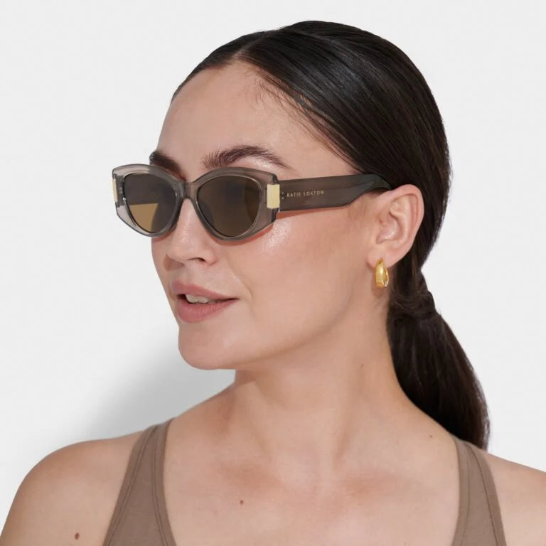 Katie Loxton Mink Transparent Rimini Sunglasses