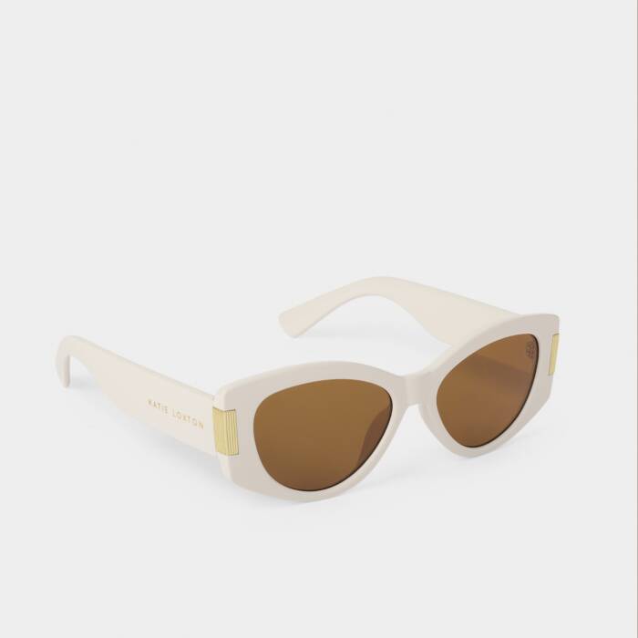 Katie Loxton Off White Rimini Sunglasses