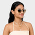 Katie Loxton Nude Transparent Ravello Sunglasses