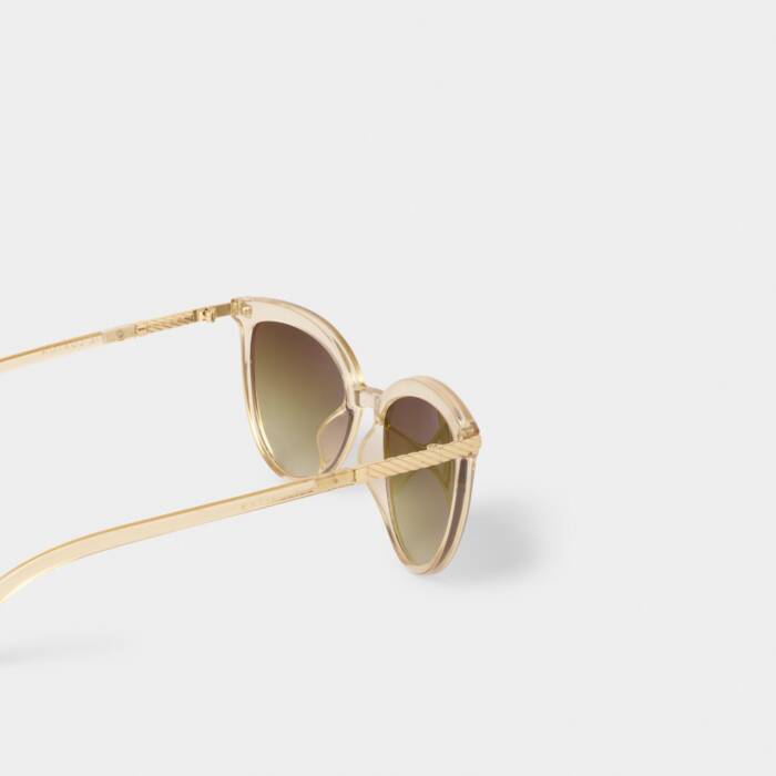 Katie Loxton Nude Transparent Ravello Sunglasses