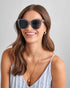 Katie Loxton Blue Transparent Mykonos Sunglasses