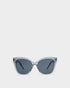 Katie Loxton Blue Transparent Mykonos Sunglasses