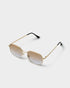 Katie Loxton Gold Cali Sunglasses