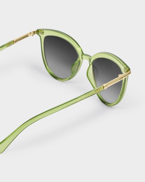 Katie Loxton Green Transparent Ravello Sunglasses