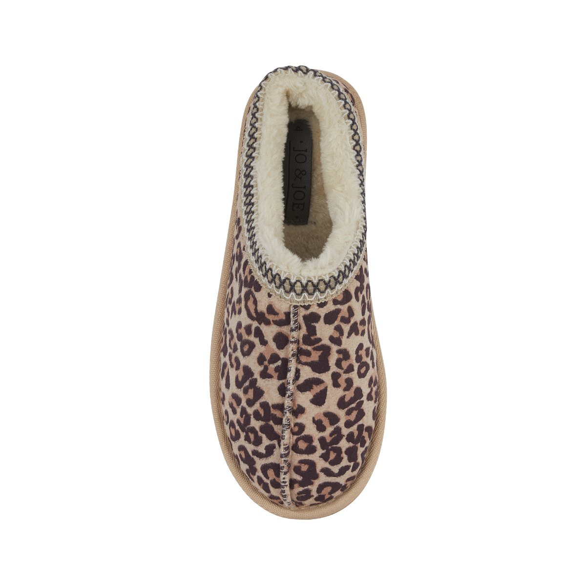 Jo & Joe Koala Leopard Red Slipper