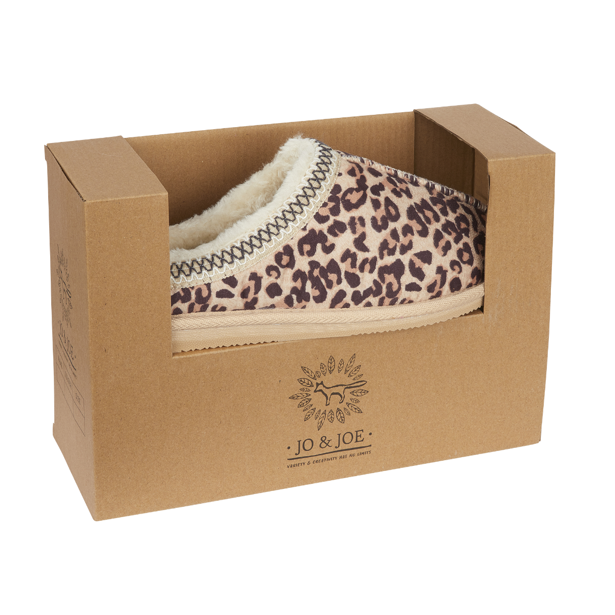 Jo & Joe Koala Leopard Red Slipper