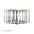 Fernhurst Wall Light Polished Chrome Glass
