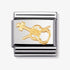Nomination Yellow Gold Violin Charm