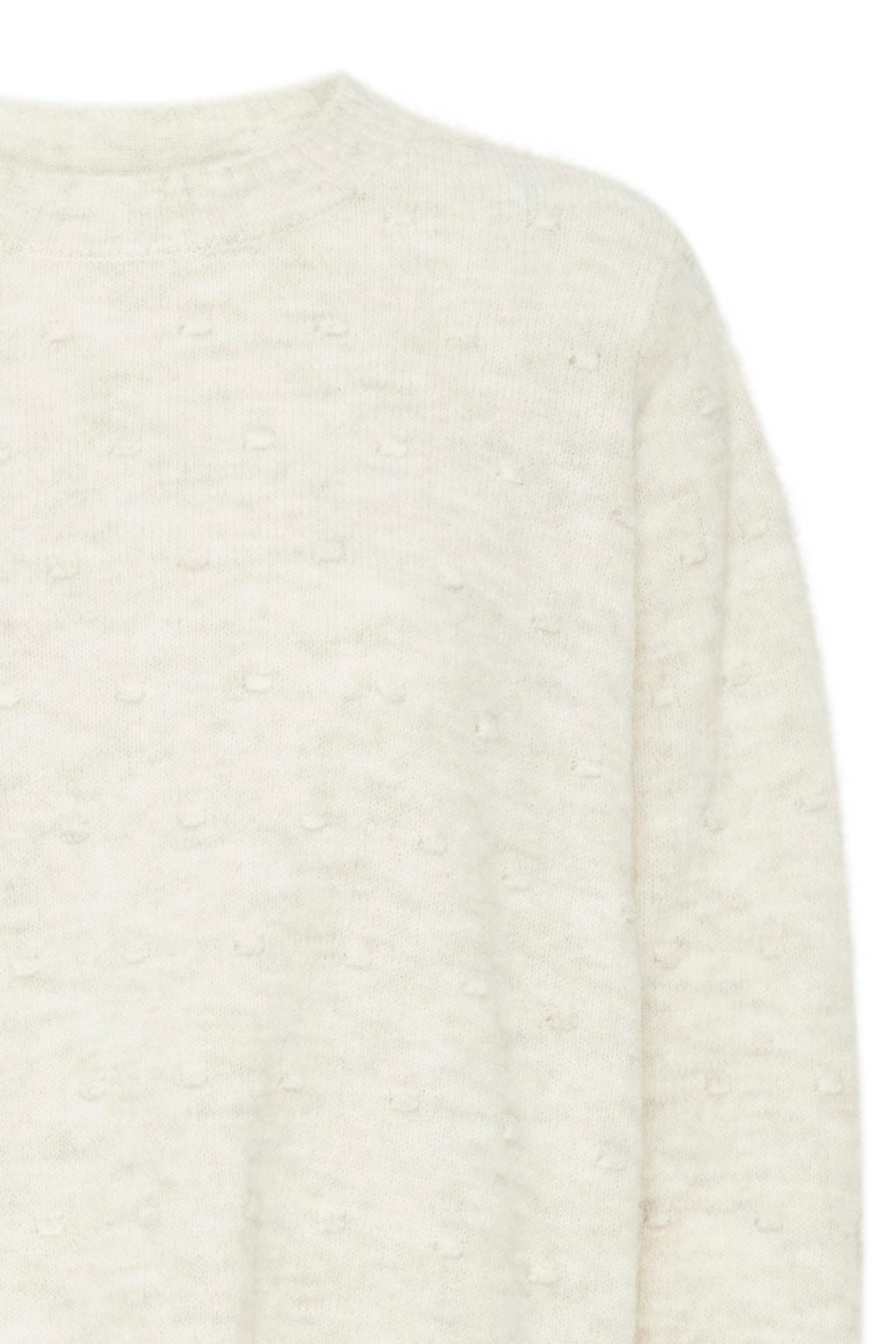 Fransa Elise Pullover Limestone Melange