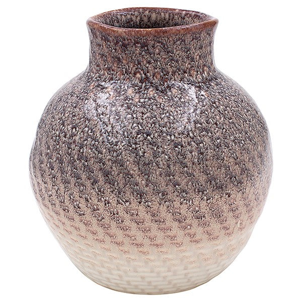 Elements Weave Vase Purple 15cm