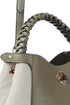 Luella Grey Kate Woven Handle Crossbody Sage