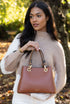 Luella Grey Gala Crossbody Tote Bag Conker/Tan