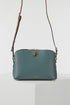 Luella Grey Julianna Zip Top Crossbody Bag Airforce Blue/Tan