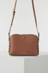 Luella Grey Julianna Zip Top Crossbody Bag Conker/Tan