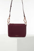 Luella Grey Margarita Zip Top Crossbody Bag Plum