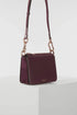 Luella Grey Margarita Zip Top Crossbody Bag Plum