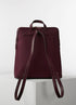 Luella Grey Penelope Laptop Nylon Backpack Damson