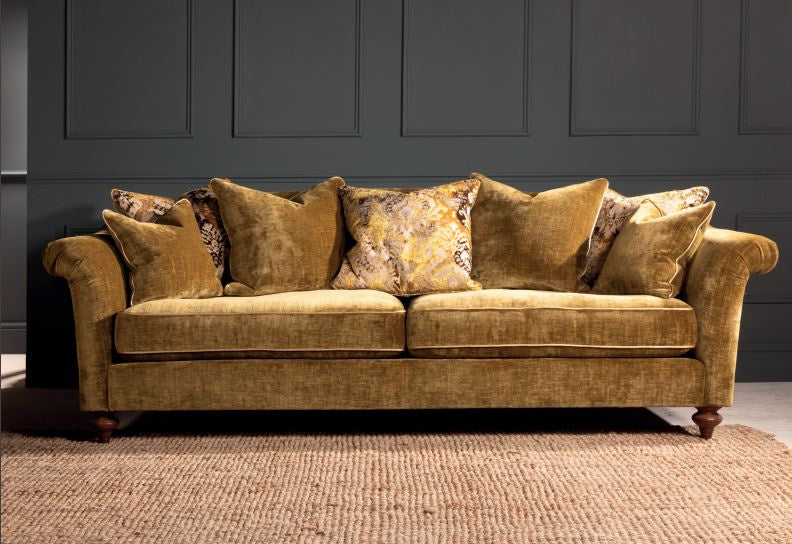 The Majestic Large Sofa In A And  B Fabrics