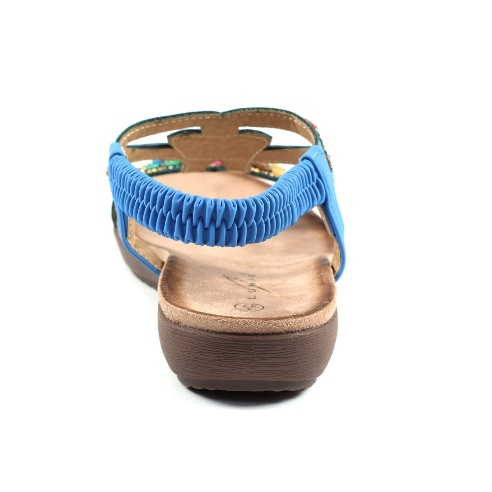 Lunar Mariella Blue Sandal