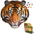 Madd Capp I Am Tiger, Animal Shaped 550 Piece Jigsaw Puzzle