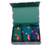 Mr Heron Foxes Socks Box  3 Pairs