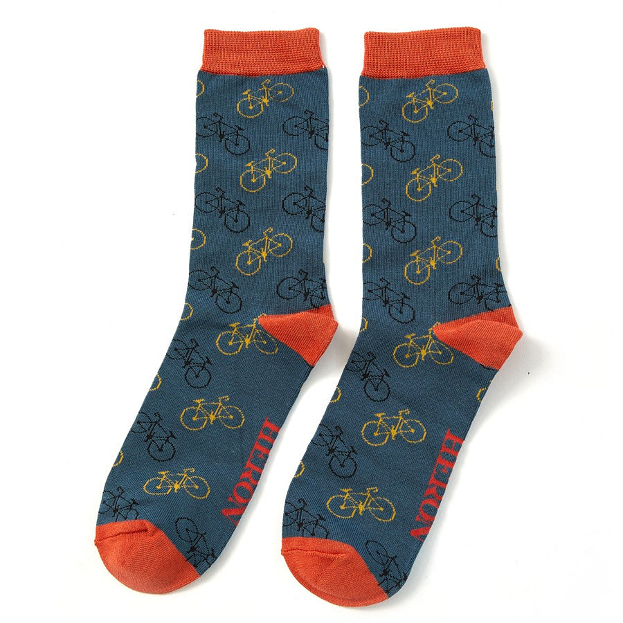 Mr Heron Little Bikes Socks Box  3 Pairs