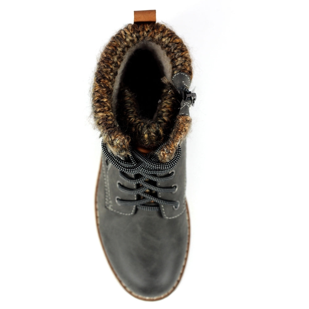 Lunar Millie Grey Waterproof Boot