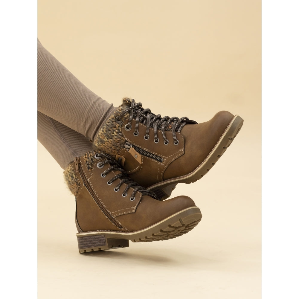 Lunar Millie Tan Waterproof Boot