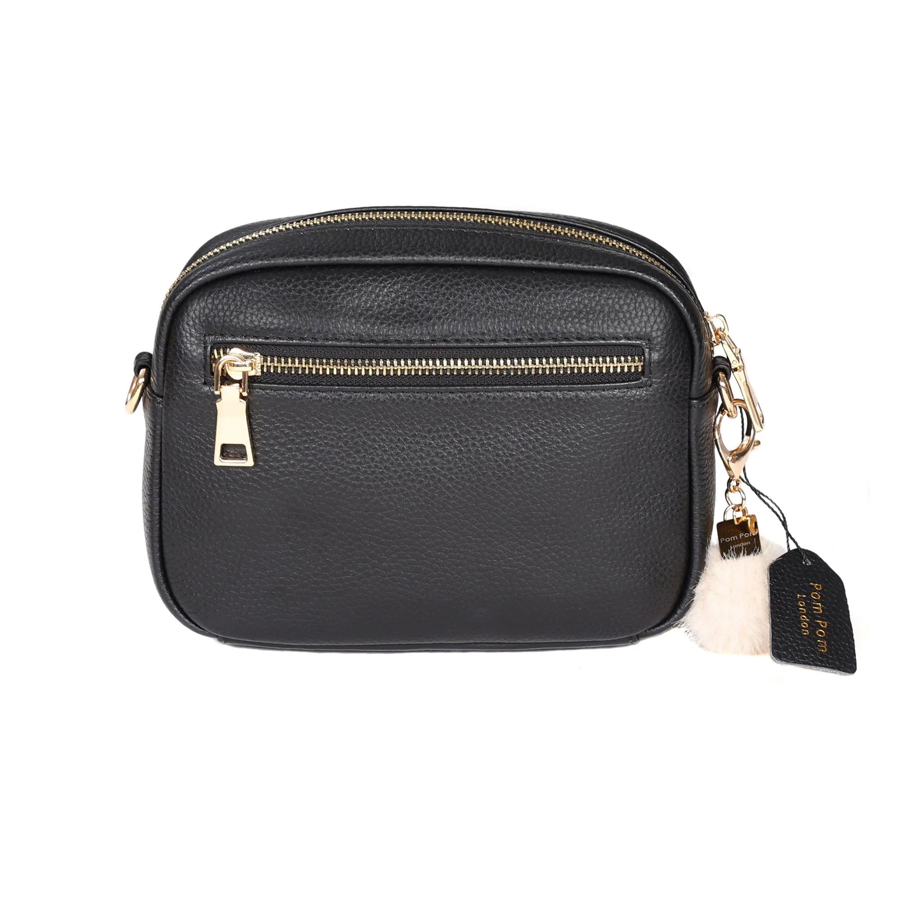 Pom Pom London Original Crossbody Bag Black